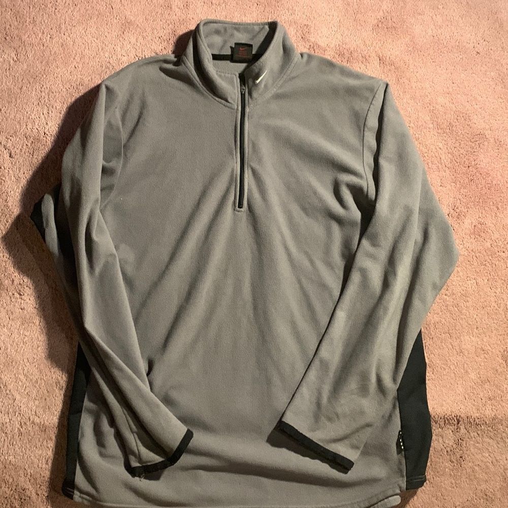 90’s Nikes Three Quarter Zip fleece‎ jacket